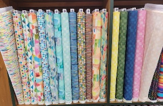 Collection of fabrics by Mria Carluccio called Connection for Windham Fabrics.