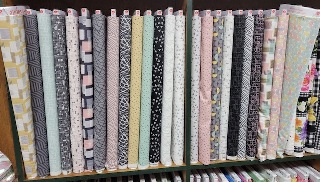Collection of fabrics designed by Libs Elliott for Andover Fabrics.